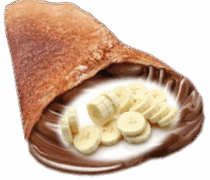 Bliny nutela s bananom