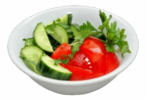 Salat pomidory